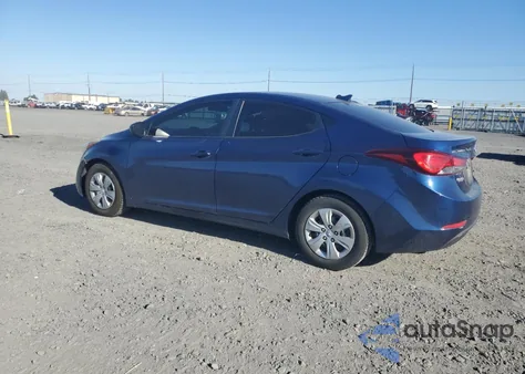2016 Hyundai Elantra Se from USA, damaged, VIN 5NPDH4AE0GH771485